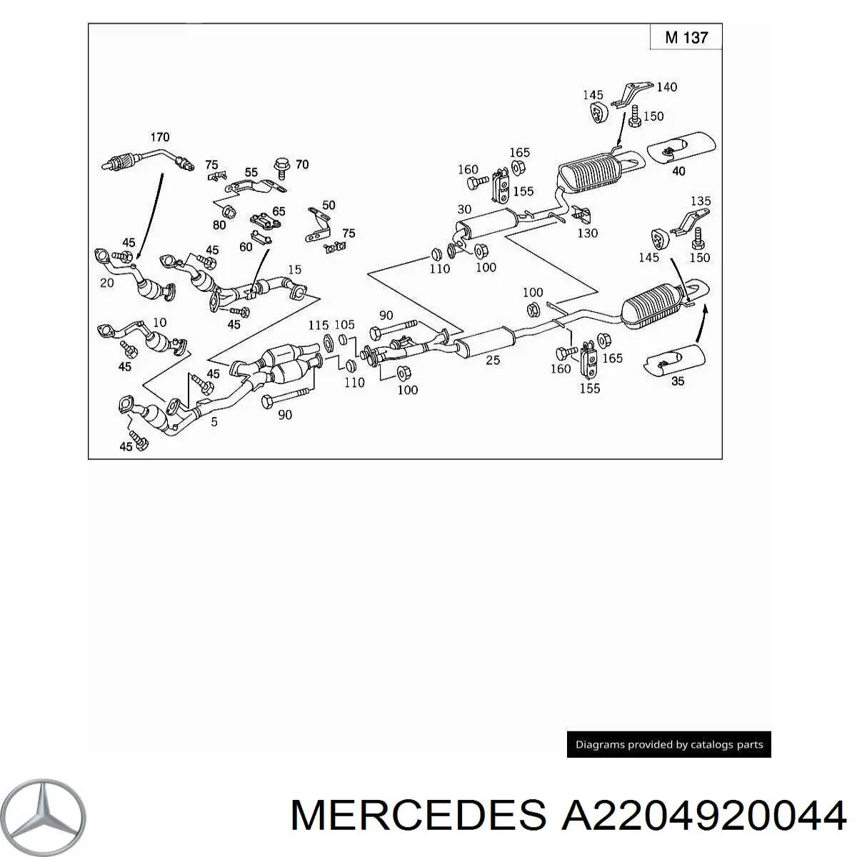 2204920044 Mercedes 