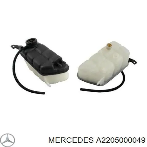 Бачок системы охлаждения расширительный Mercedes A2205000049