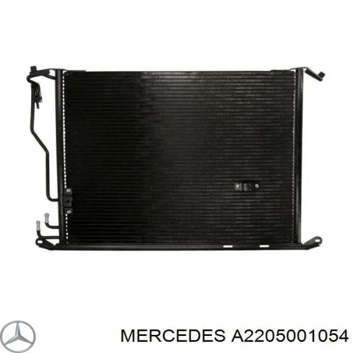 A2205001054 Mercedes radiador de aparelho de ar condicionado