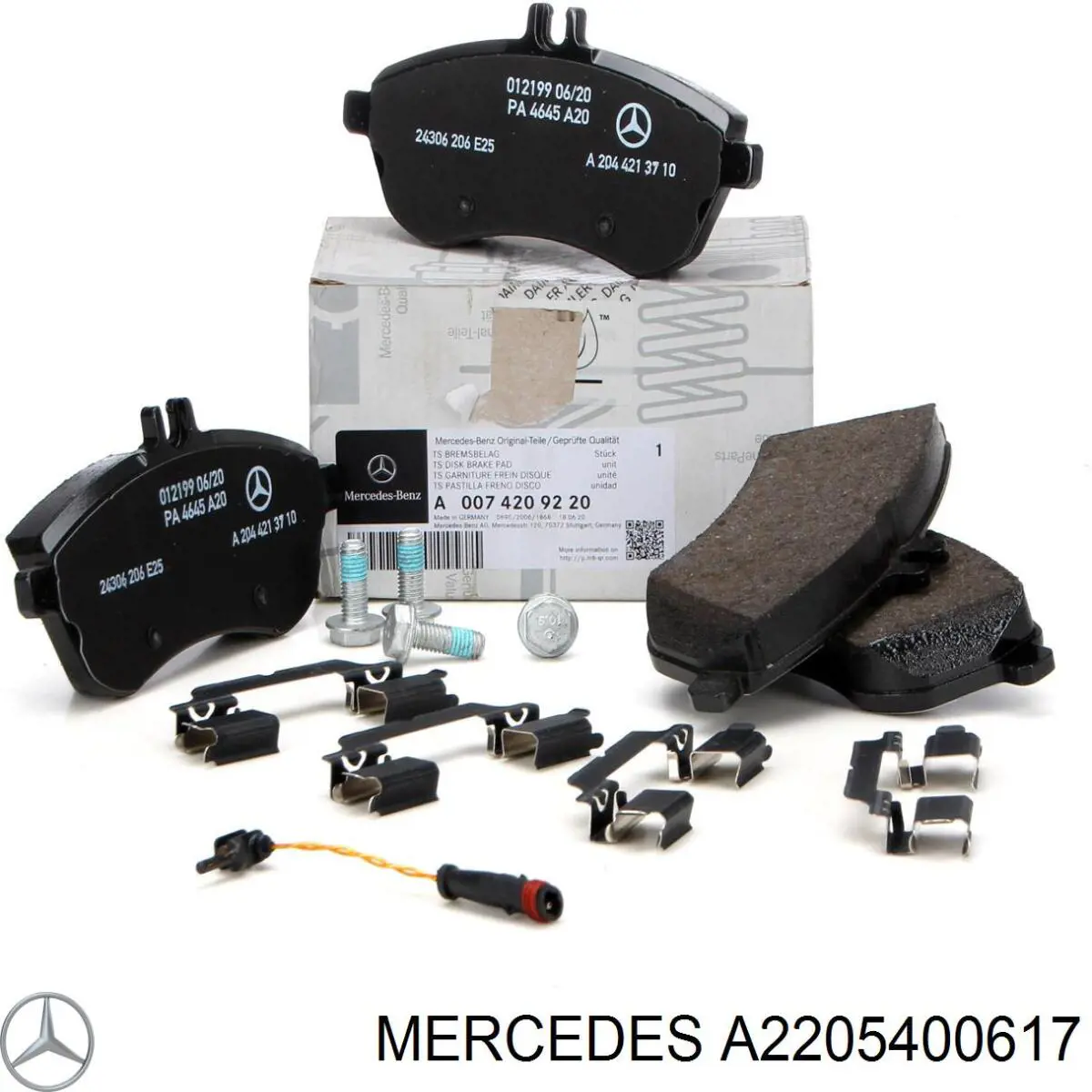 Датчик износа тормозных колодок задний A2205400617 Mercedes