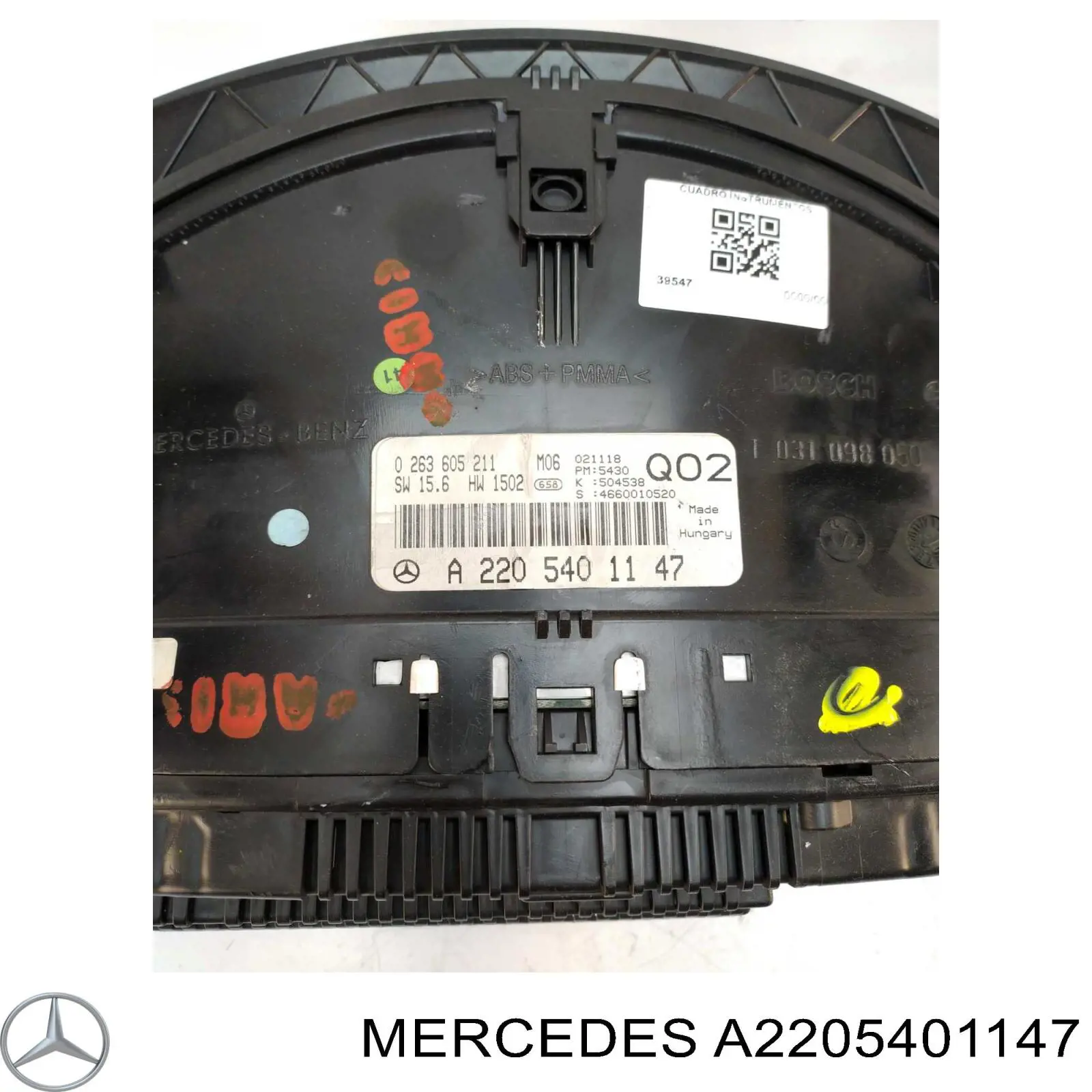 A2205401147 Mercedes Щиток приборов