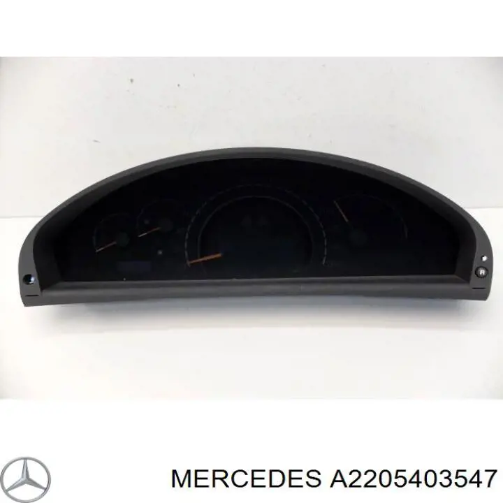 Приборная доска (щиток приборов) Mercedes A2205403547 цена, от 104.33 USD