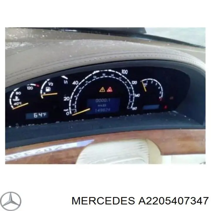 A2205407347 Mercedes Щиток приборов