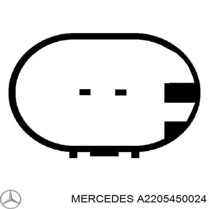 Датчик уровня охлаждающей жидкости в бачке A2205450024 Mercedes