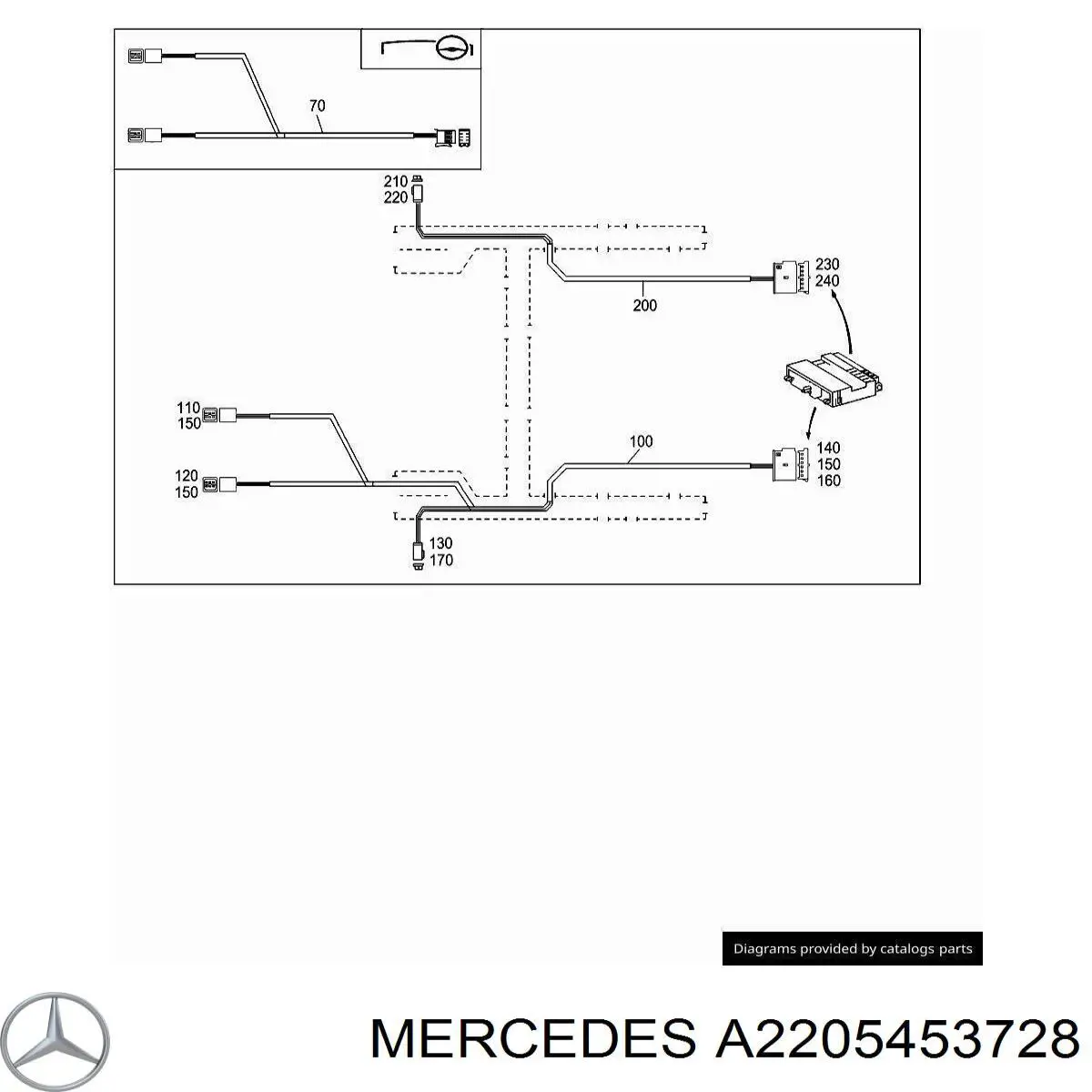  Mercedes 2205453728 цена, от 3.05 USD