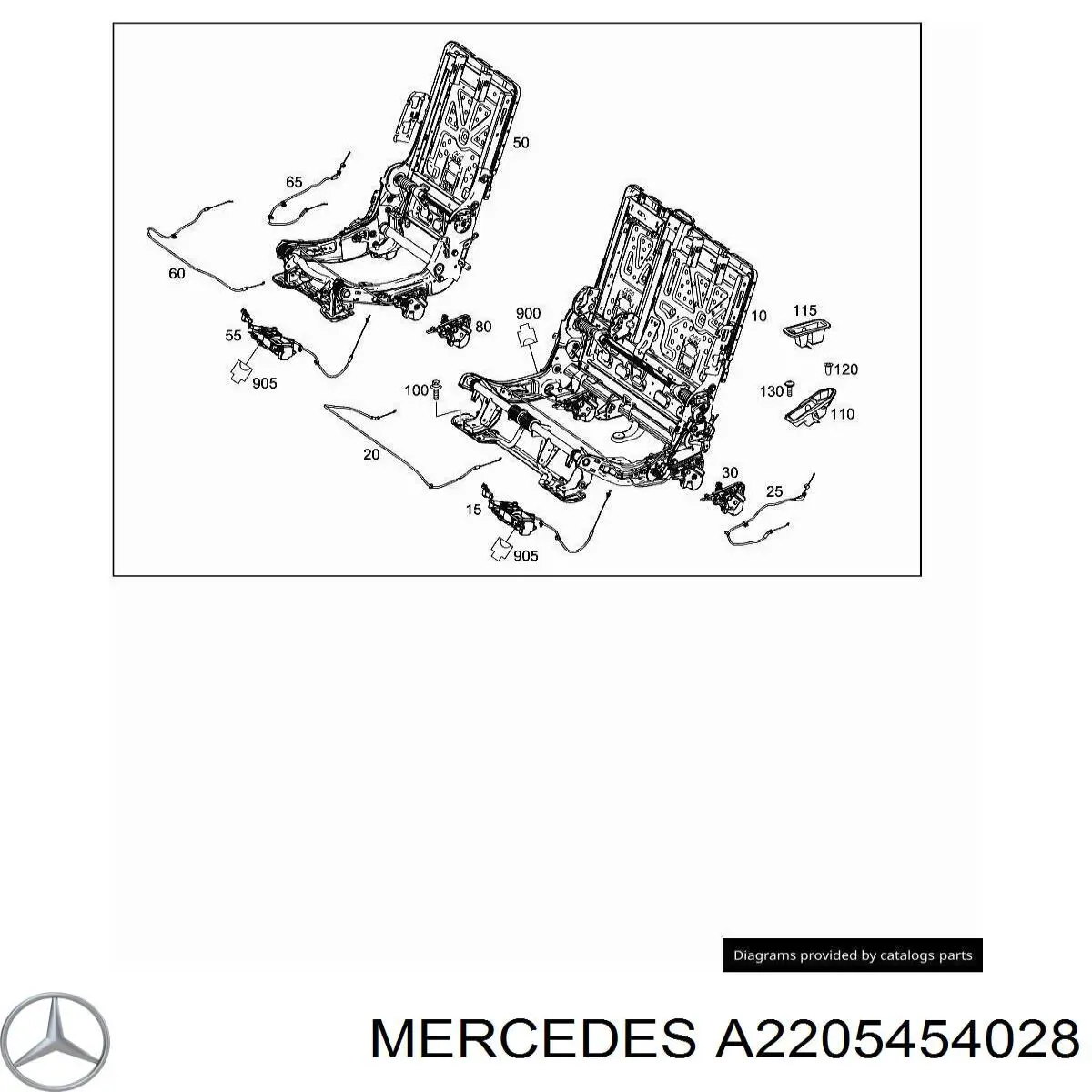  Mercedes 2205454028 цена, от 1.27 USD