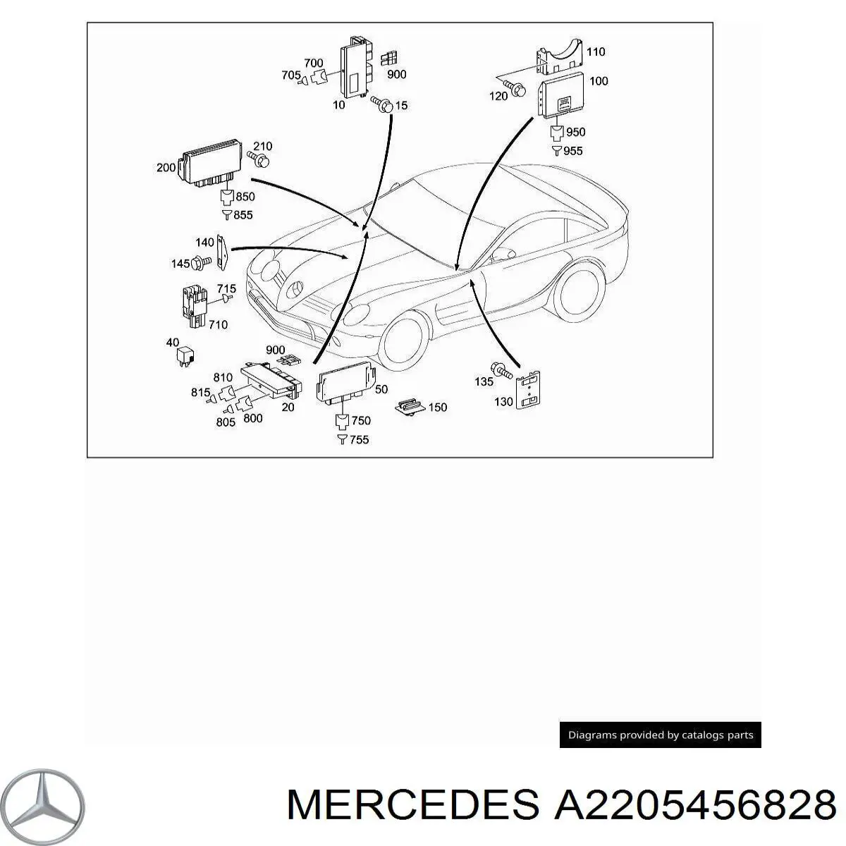  A2205456828 Mercedes