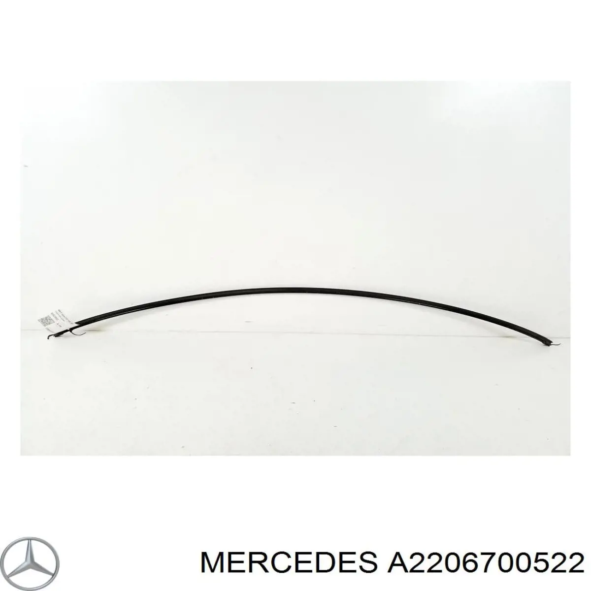 Молдинг лобового стекла верхний Mercedes A2206700522 цена, от 25.34 USD