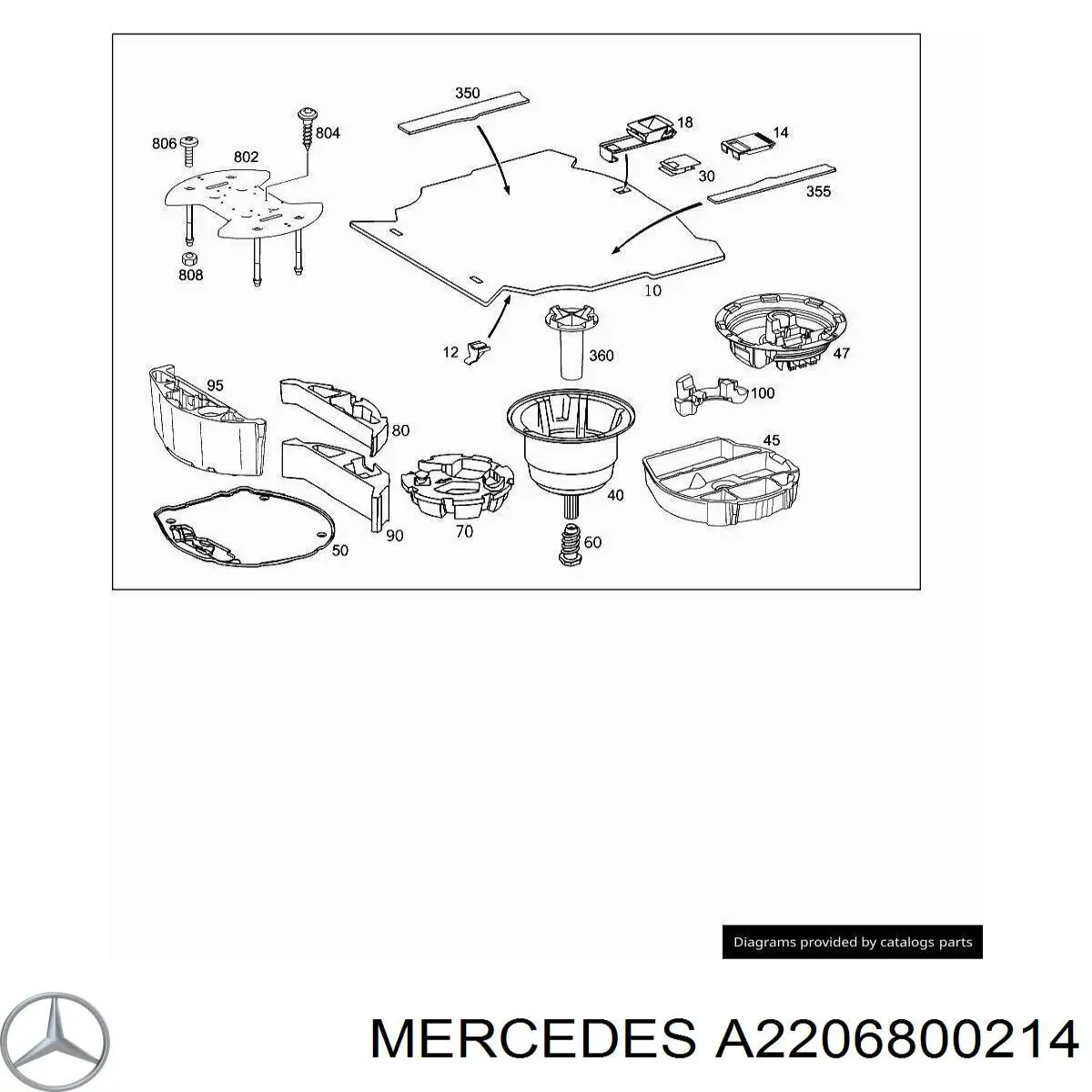  2206800214 Mercedes