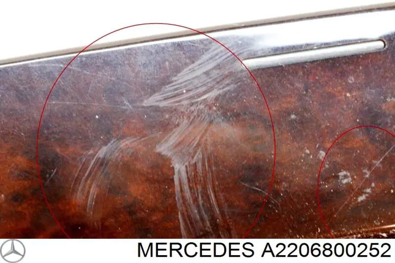 Купить 2208100830 Mercedes Пепельница приборной панели "торпедо"
