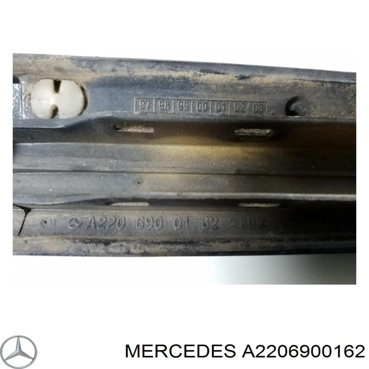 A22069001629999 Mercedes Молдинг переднего левого крыла