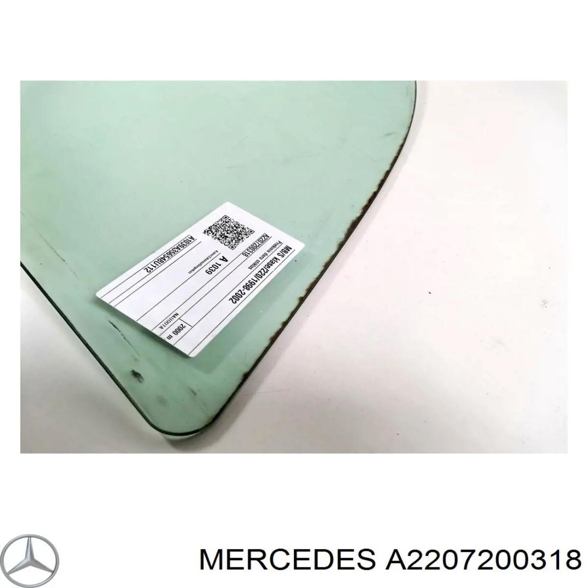 Окно (передней двери) двери Mercedes A2207200318 цена, от 40.54 USD