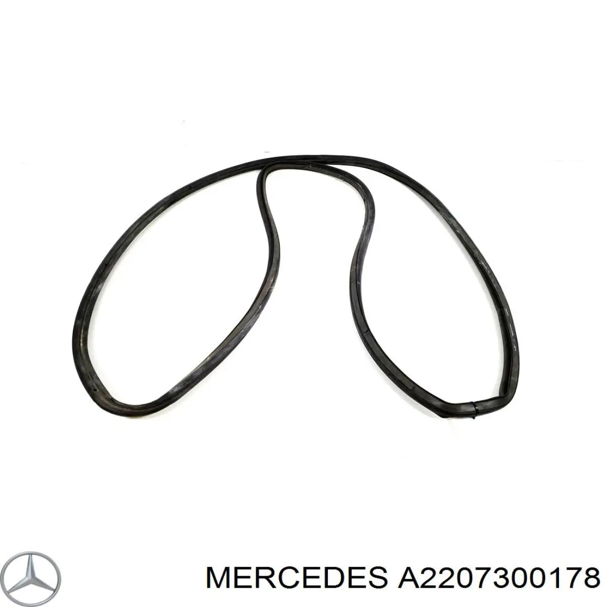 Купить A2207300278 Mercedes Уплотнитель двери задней (на двери)