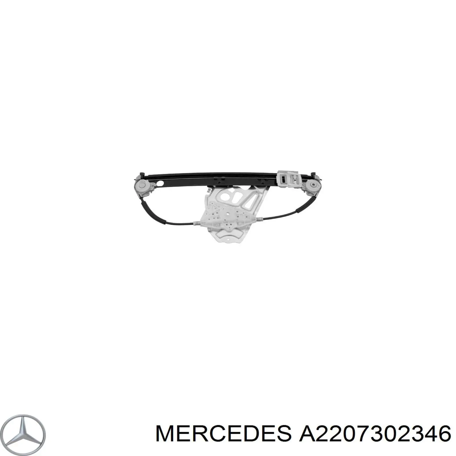 Механизм стеклоподъемника двери задней левой A2207302346 Mercedes