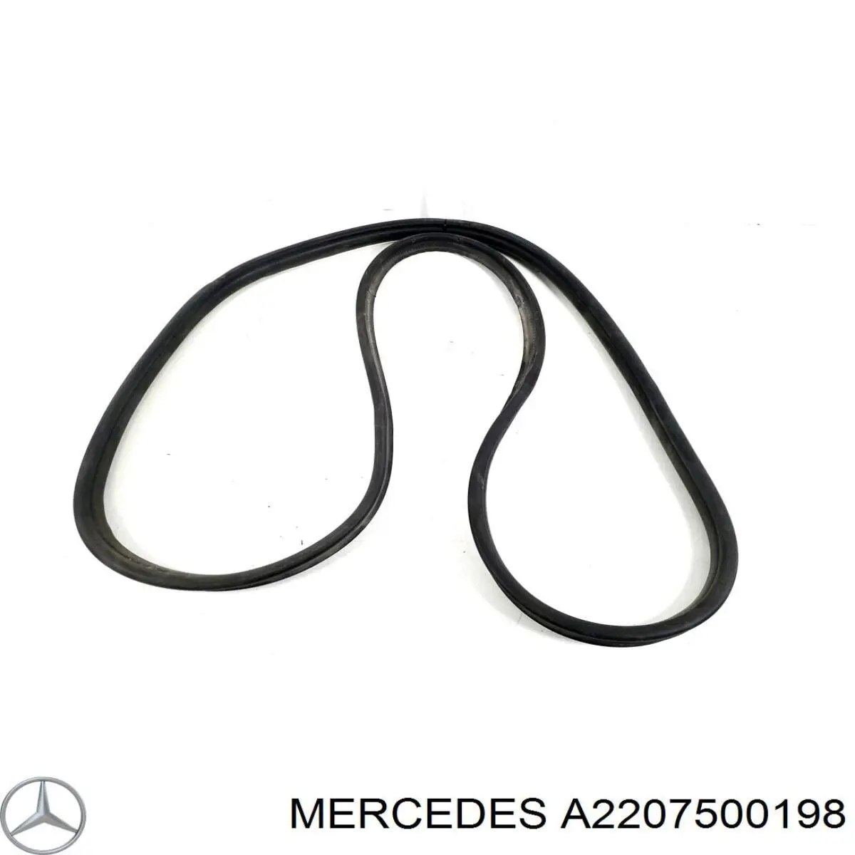 A2207500198 Mercedes уплотнитель крышки багажника