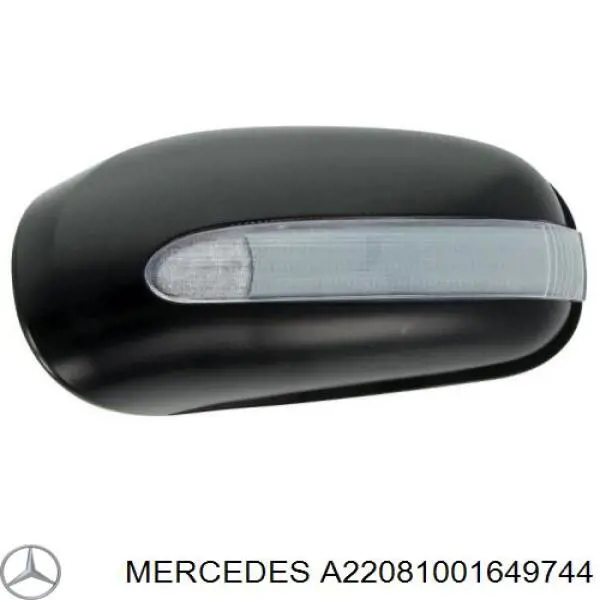 Накладка левого бокового зеркала Mercedes A22081001649744 цена, от 63.35 USD