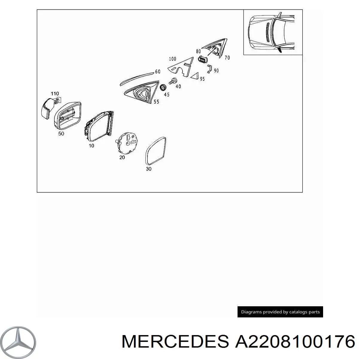 A2208100176 Mercedes 