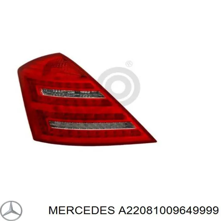 Накладка левого бокового зеркала Mercedes A22081009641623 цена, от 79.94 USD