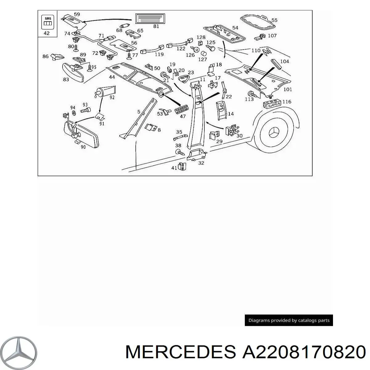  A2208170820 Mercedes