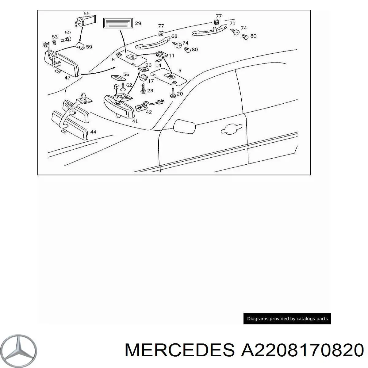  Mercedes A2028173320 цена, от 6.66 USD