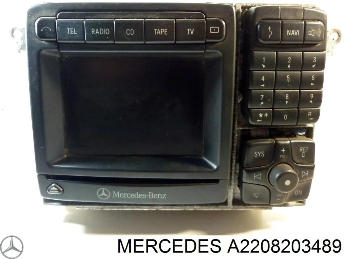 A2208203489 Mercedes Радиоприемник