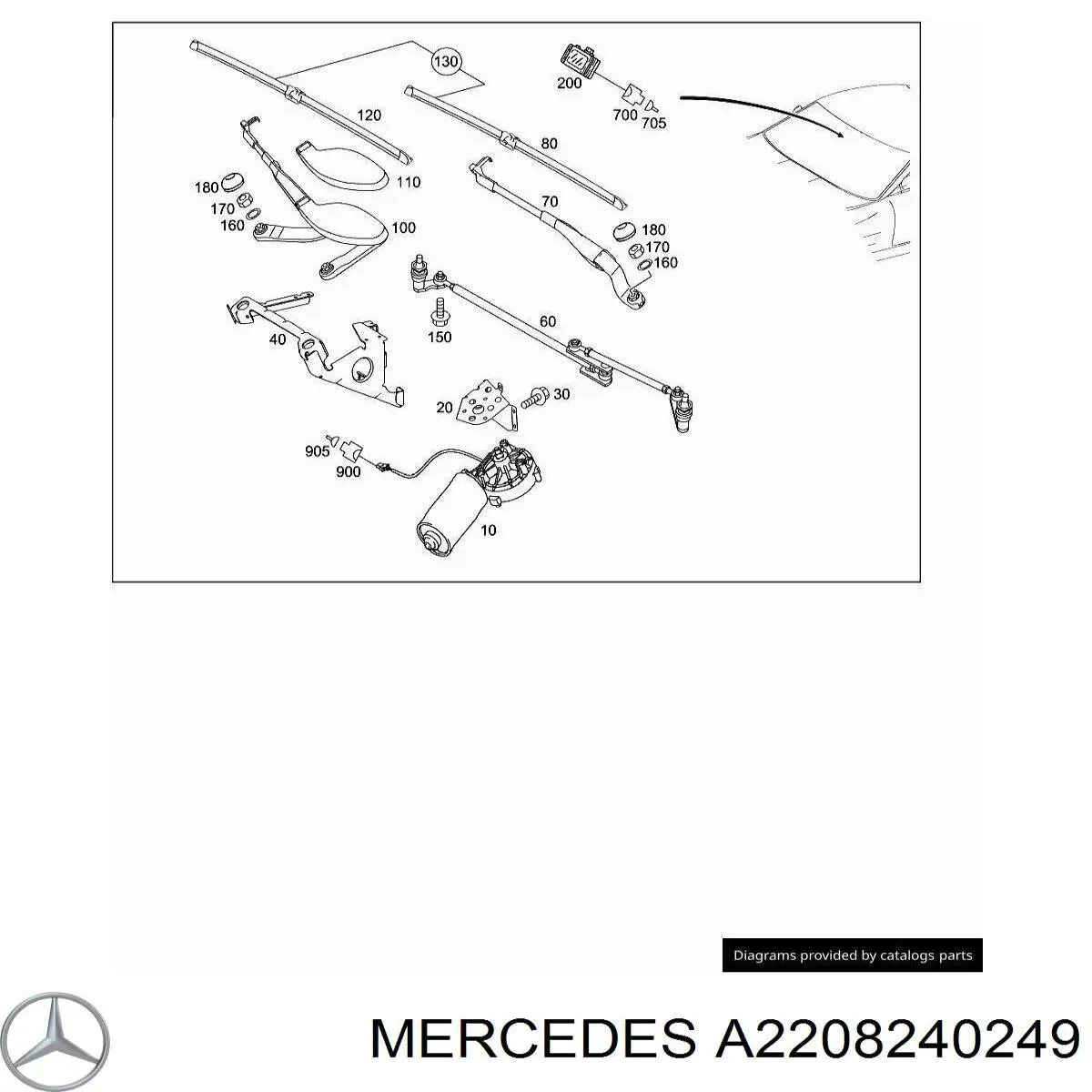 2208240249 Mercedes 