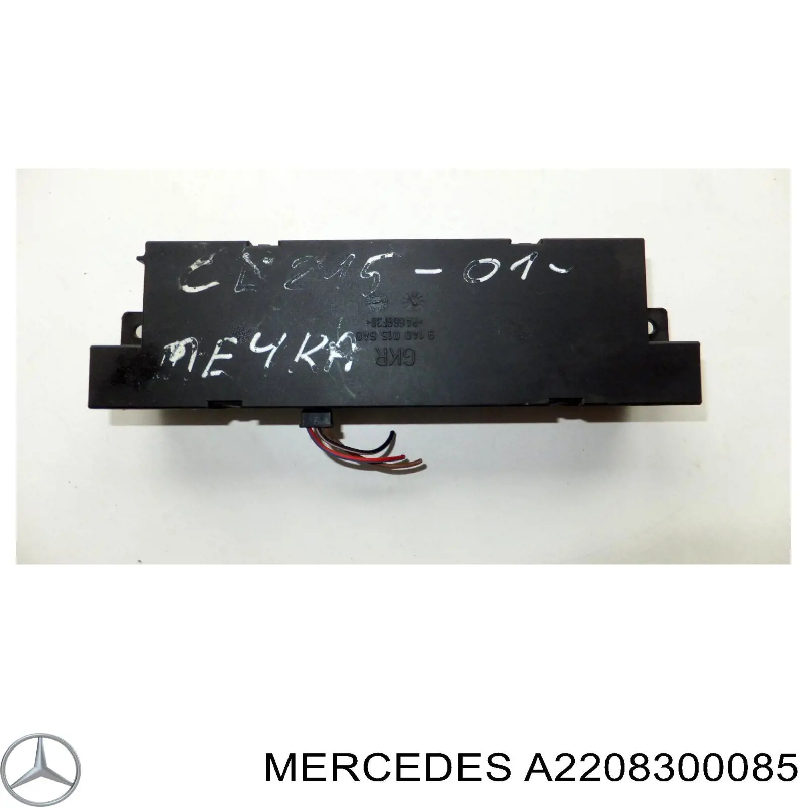 A2208300085 Mercedes unidade de controlo dos modos de aquecimento/condicionamento