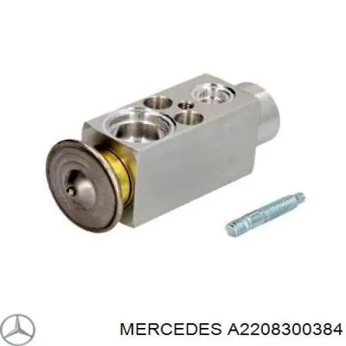 Клапан TRV, кондиціонера A2208300384 Mercedes