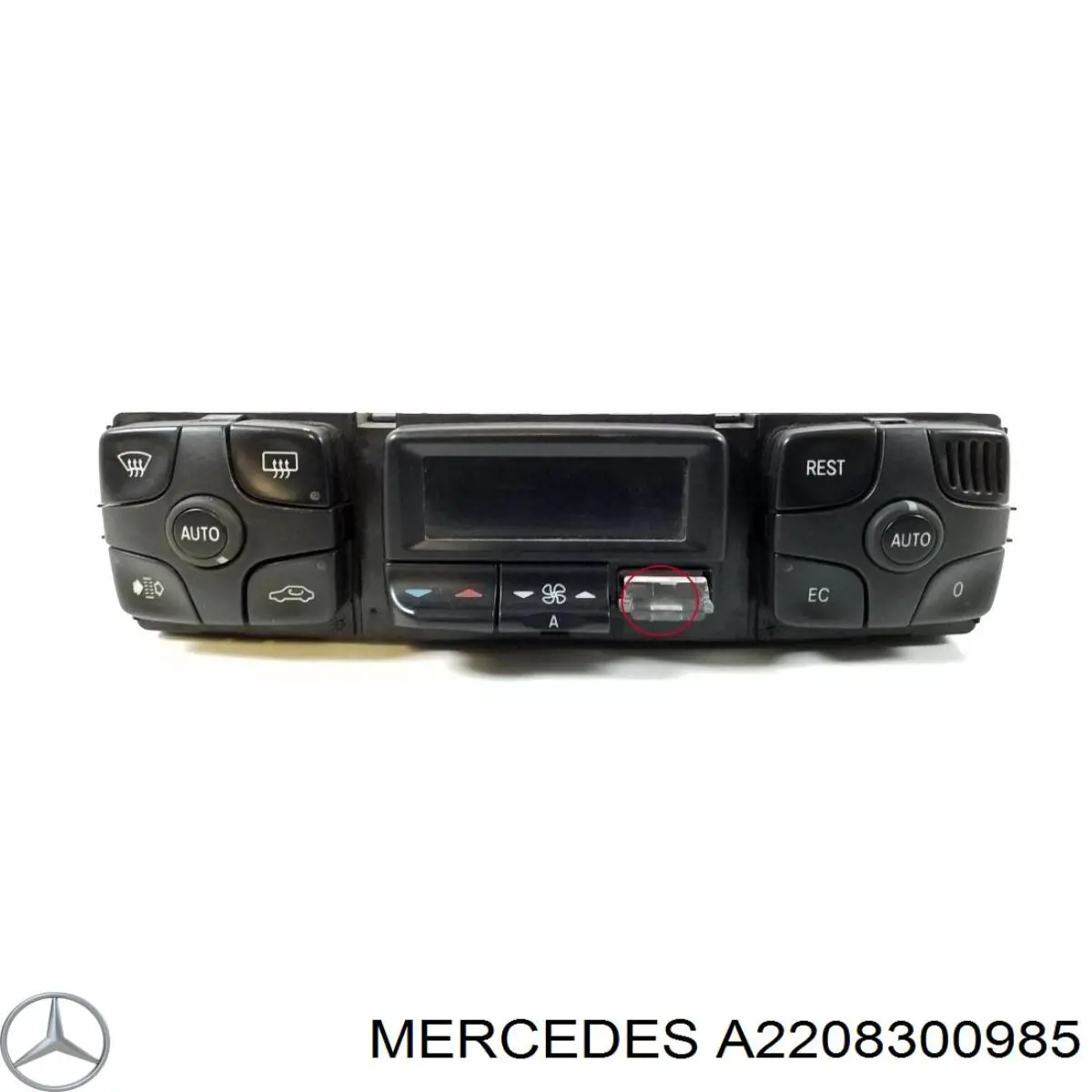 Купить A2208300985 Mercedes Блок управления печкой