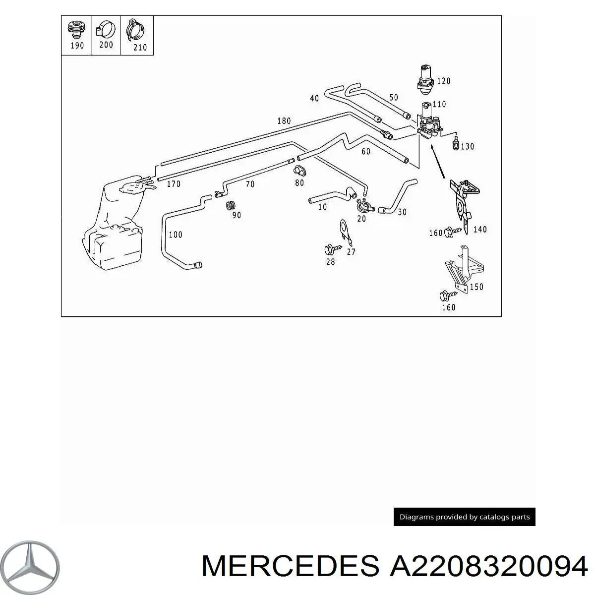 A2208320094 Mercedes 