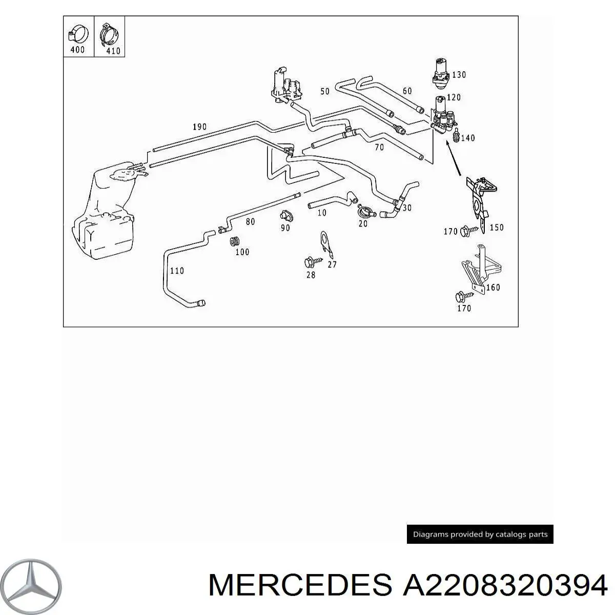 A2208320394 Mercedes 