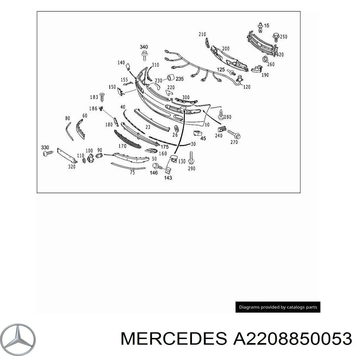  2208850053 Mercedes