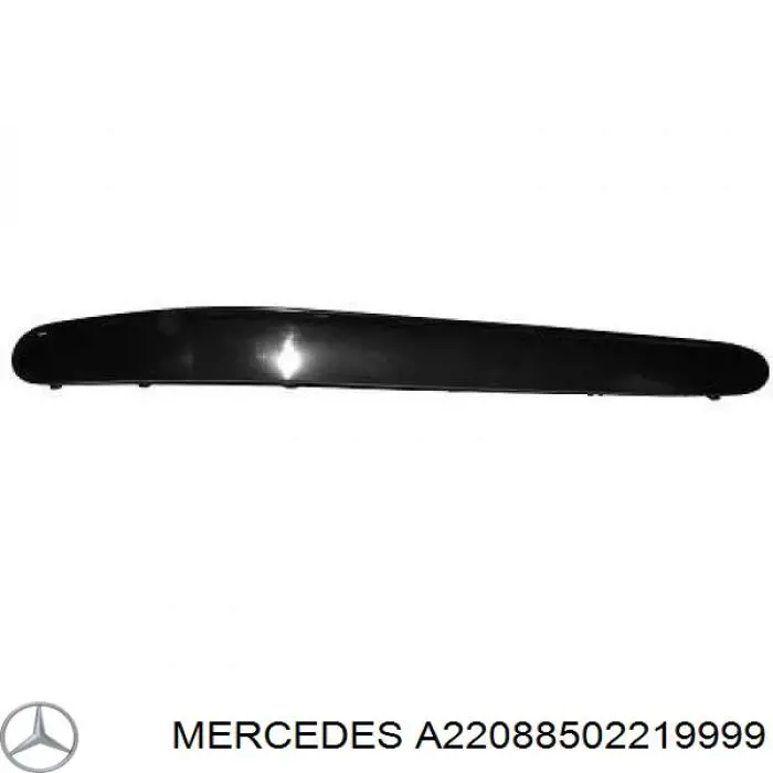 A22088502219999 Mercedes накладка бампера переднего правая