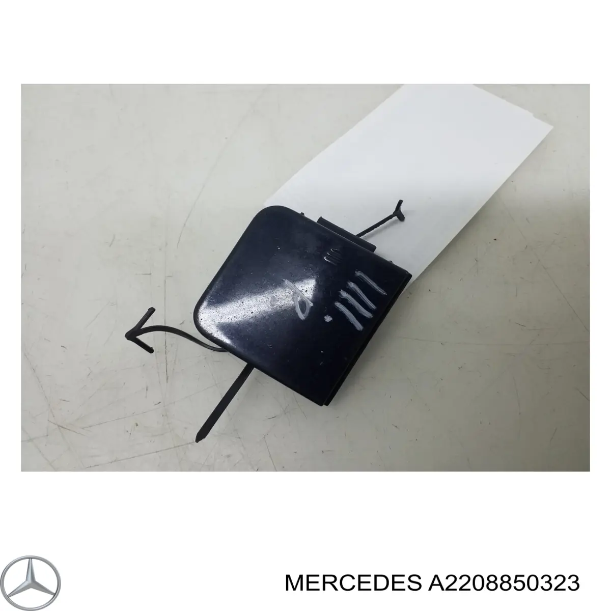 Tampão dianteira do pára-choque do gancho de reboque para Mercedes S (W220)