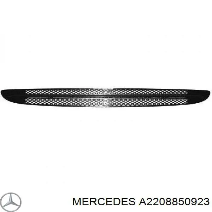 Решетка бампера переднего центральная A2208850923 Mercedes