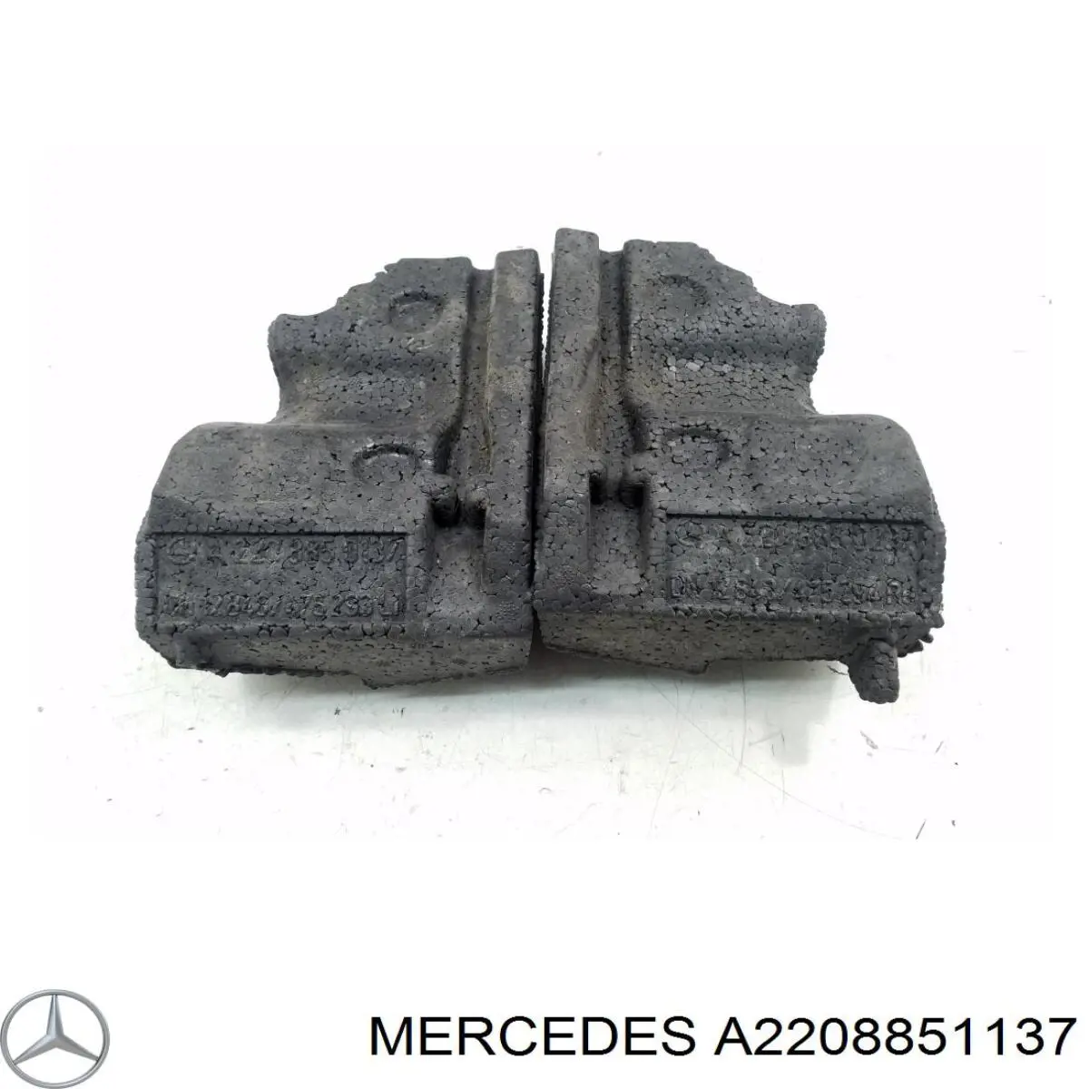 A2208851137 Mercedes абсорбер (наполнитель бампера переднего)
