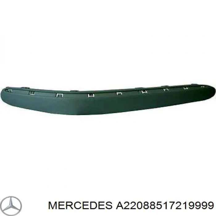 Накладка бампера переднего левая A22088517219999 Mercedes