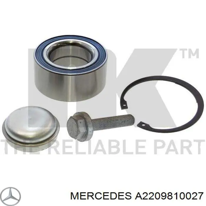 Подшипник ступицы A2209810027 Mercedes