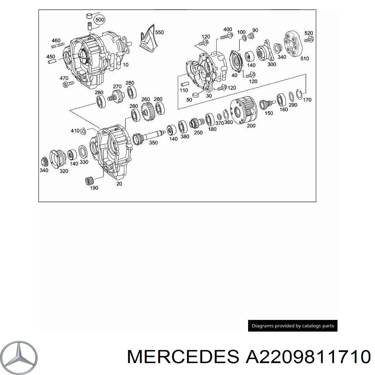  A2209811710 Mercedes