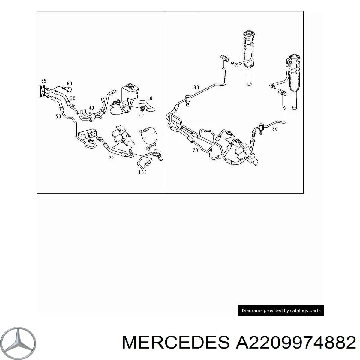  A2209974882 Mercedes