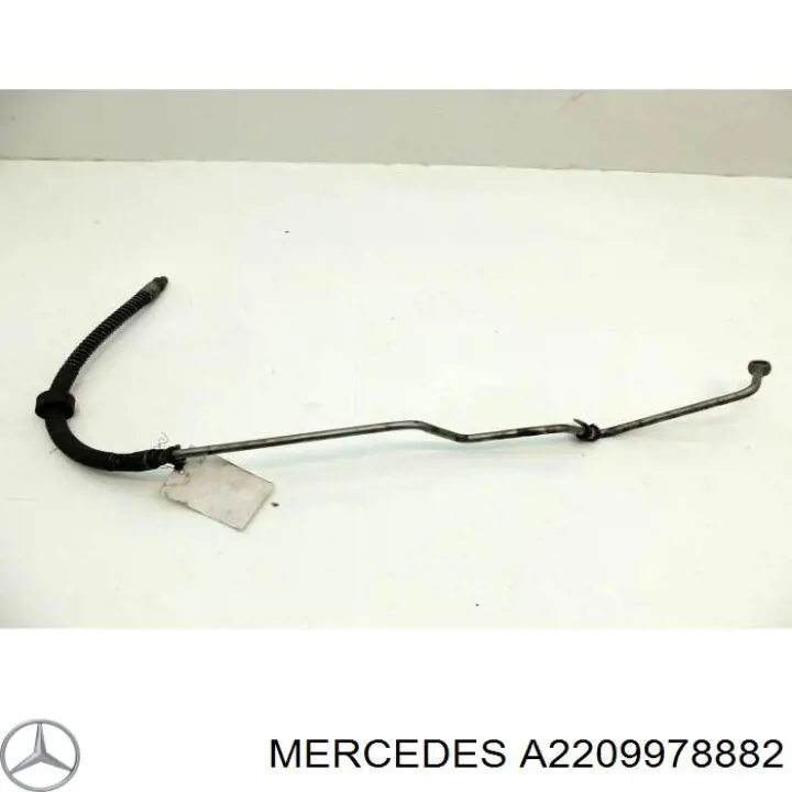 Шланг ГУР низкого давления, от рейки (механизма) к радиатору Mercedes A2209978882 цена, от 15.54 USD