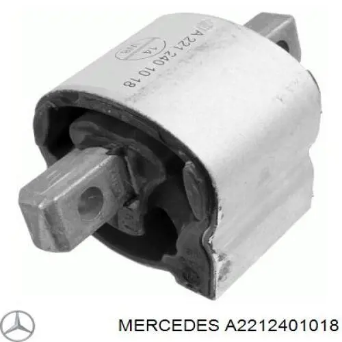 A2212401018 Mercedes подушка (опора двигателя задняя)