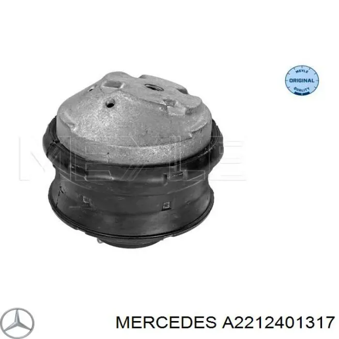 A2212401317 Mercedes coxim (suporte esquerdo/direito de motor)