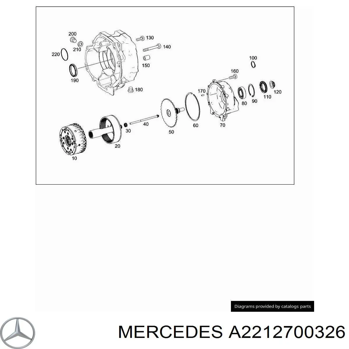 A2212700326 Mercedes 