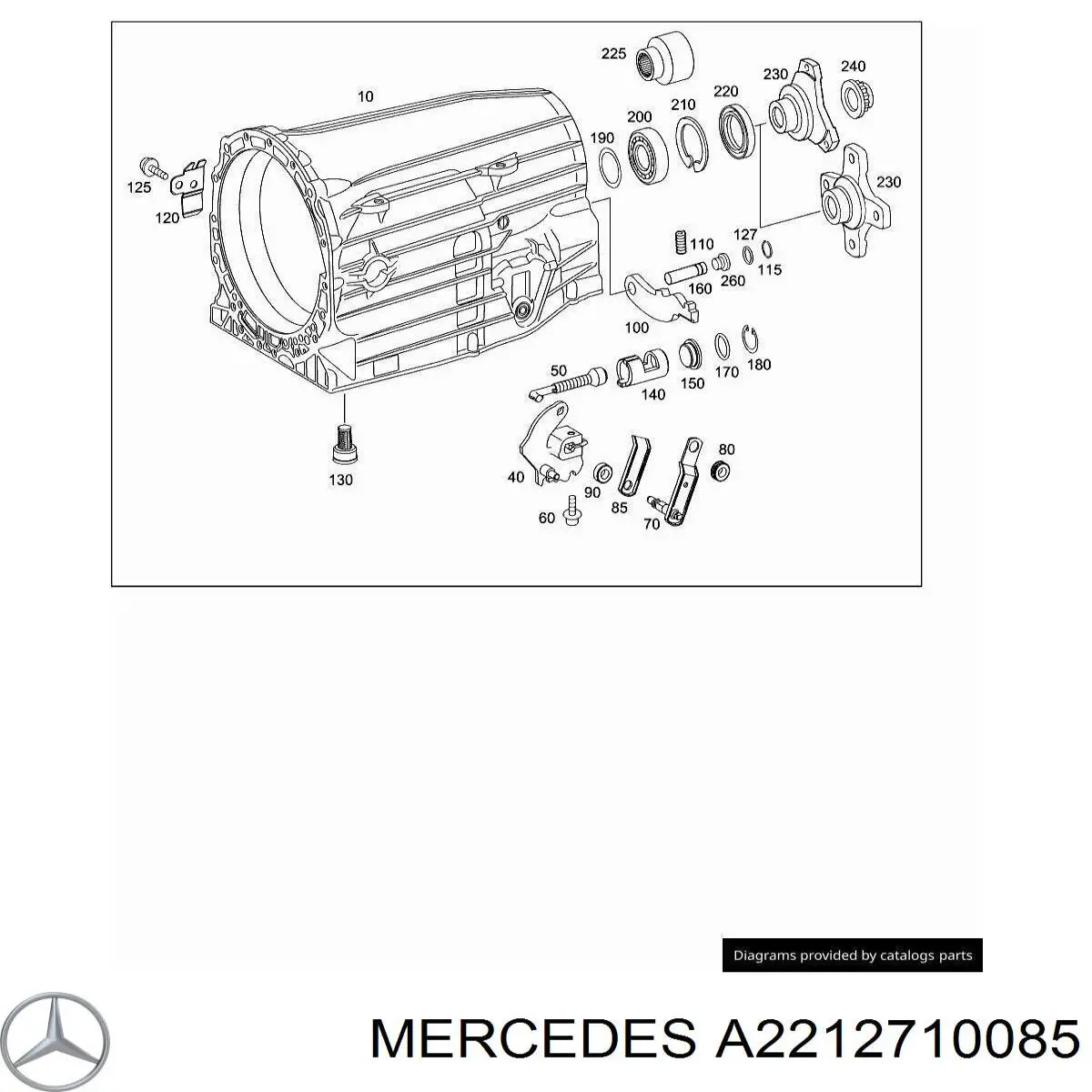 A2212710085 Mercedes 