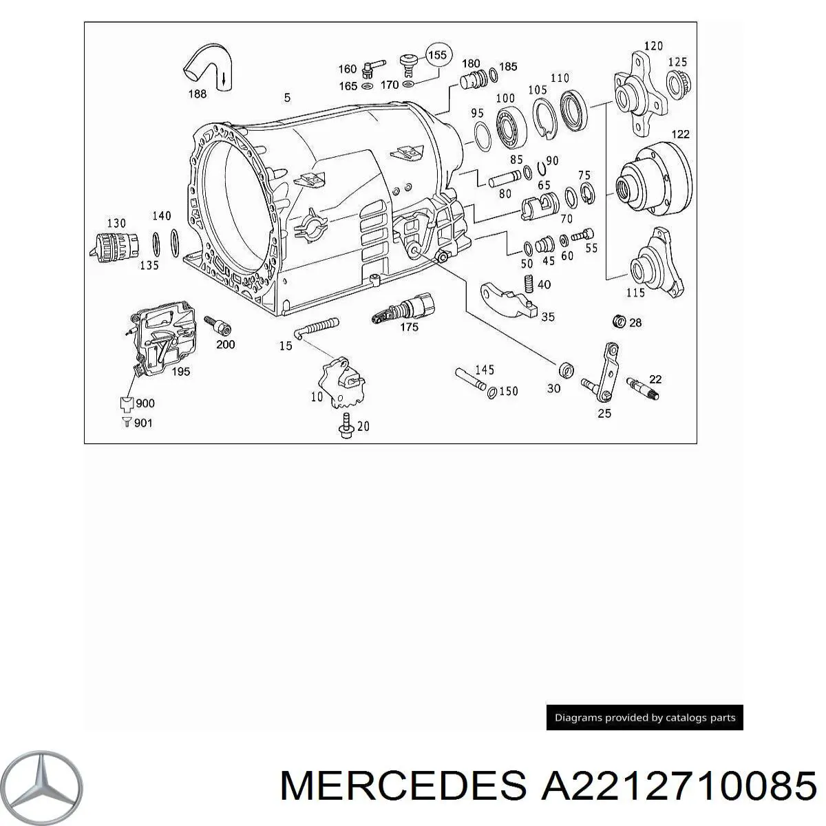 Mercedes A2212710085 цена, от 8.47 USD