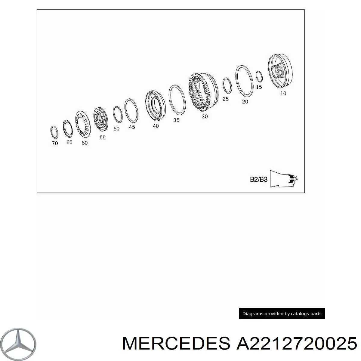 A2212720025 Mercedes 