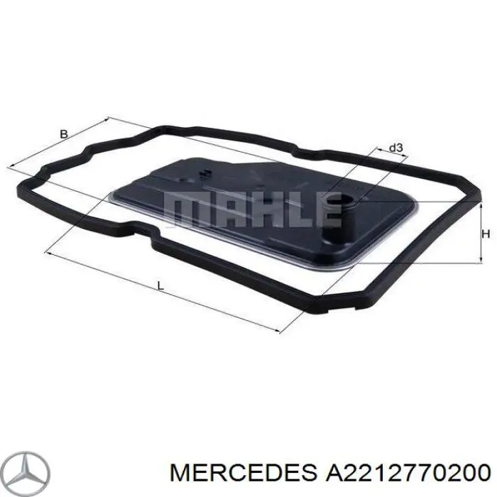 Фильтр АКПП A2212770200 Mercedes