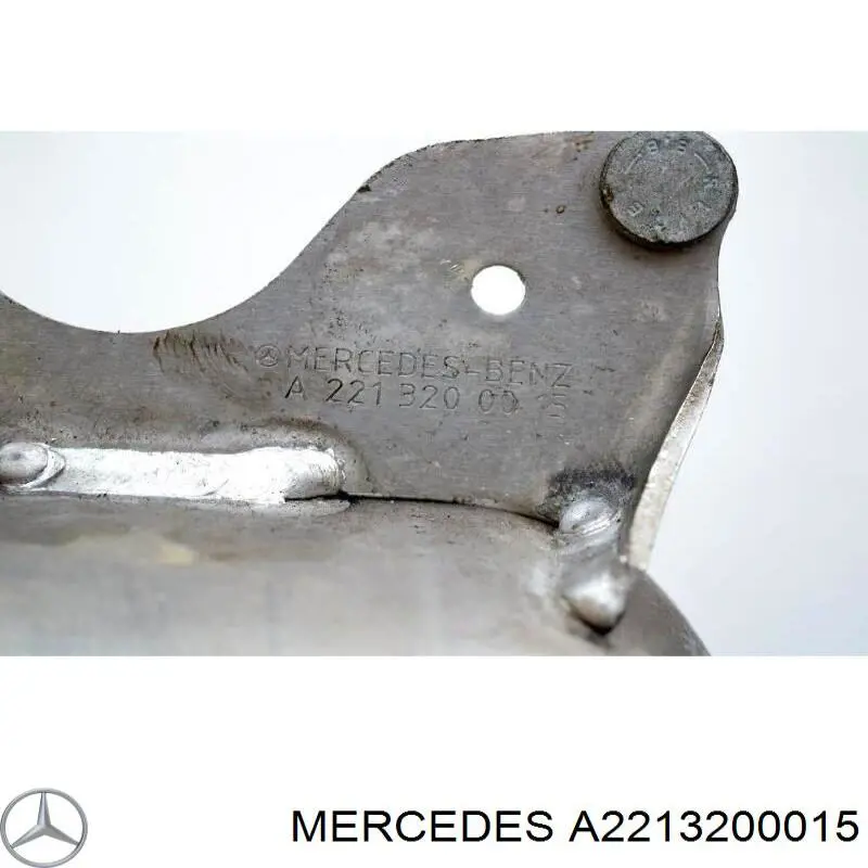 Ресивер пневматической системы на Mercedes S (C216)