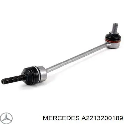 A2213200189 Mercedes стойка стабилизатора переднего левая